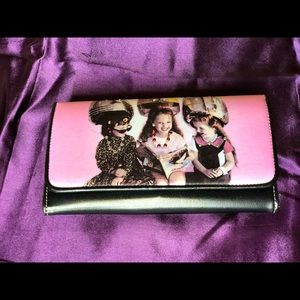 Three little girls hairdresser design wallet